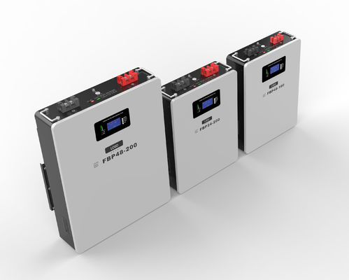 Monture murale 25,6V 48V 100 - 300AH batterie au lithium en fer